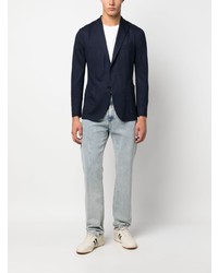 Blazer bleu marine Boglioli