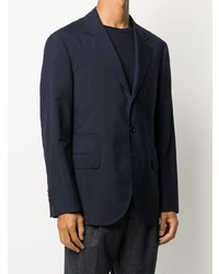 Blazer bleu marine Brunello Cucinelli