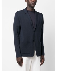 Blazer bleu marine Roberto Collina