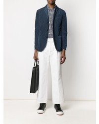 Blazer bleu marine Boglioli