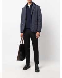 Blazer bleu marine Aspesi