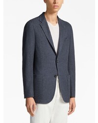 Blazer bleu marine Zegna