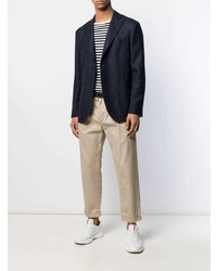 Blazer bleu marine Boglioli