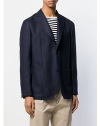 Blazer bleu marine Boglioli