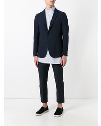 Blazer bleu marine Lardini