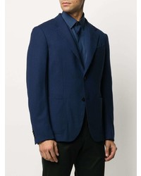 Blazer bleu marine Ermenegildo Zegna