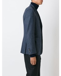 Blazer bleu marine Boglioli