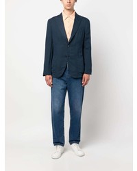 Blazer bleu marine Boglioli