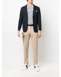 Blazer bleu marine Kiton