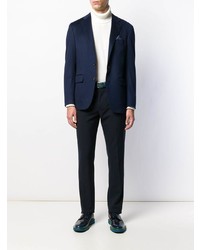 Blazer bleu marine Canali