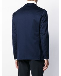 Blazer bleu marine Canali