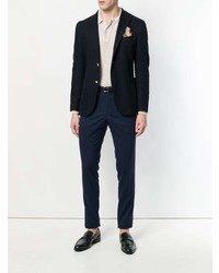 Blazer bleu marine Boglioli