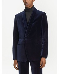 Blazer bleu marine Zegna