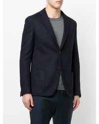 Blazer bleu marine Fendi