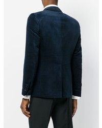 Blazer bleu marine Lardini