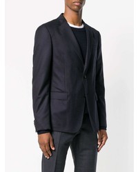 Blazer bleu marine Z Zegna