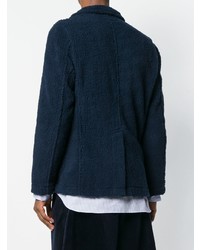 Blazer bleu marine Comme Des Garçons Shirt Boys