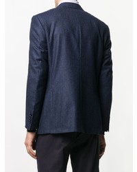 Blazer bleu marine Canali