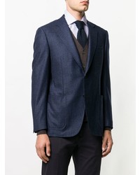 Blazer bleu marine Canali