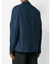 Blazer bleu marine Raf Simons