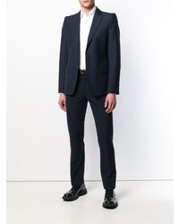 Blazer bleu marine Alexander McQueen