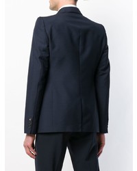 Blazer bleu marine Alexander McQueen