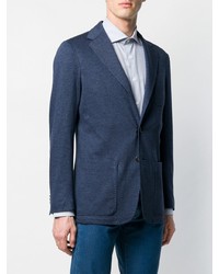 Blazer bleu marine Canali