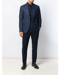 Blazer bleu marine Ermenegildo Zegna