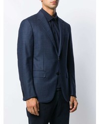 Blazer bleu marine Ermenegildo Zegna