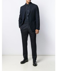 Blazer bleu marine Ermenegildo Zegna