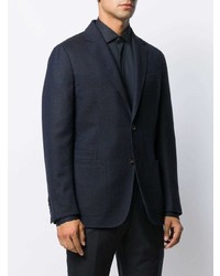 Blazer bleu marine Ermenegildo Zegna