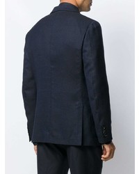 Blazer bleu marine Ermenegildo Zegna