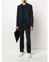 Blazer bleu marine Fendi