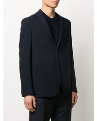 Blazer bleu marine Fendi