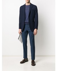 Blazer bleu marine Boglioli