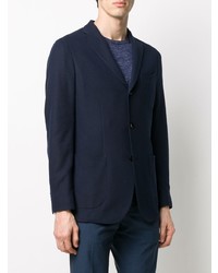 Blazer bleu marine Boglioli