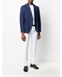 Blazer bleu marine Lardini