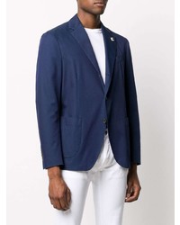 Blazer bleu marine Lardini