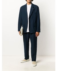 Blazer bleu marine Issey Miyake Men