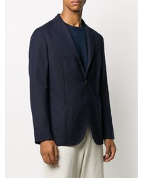 Blazer bleu marine Boglioli