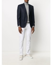 Blazer bleu marine Canali