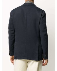 Blazer bleu marine Dell'oglio