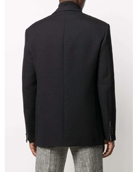 Blazer bleu marine Raf Simons