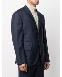 Blazer bleu marine Brunello Cucinelli