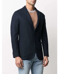 Blazer bleu marine Boglioli