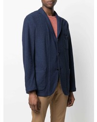 Blazer bleu marine Boglioli