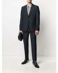 Blazer bleu marine Alexander McQueen