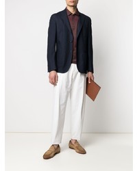 Blazer bleu marine Corneliani