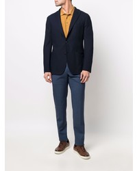 Blazer bleu marine Boglioli