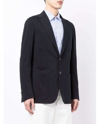 Blazer bleu marine Canali